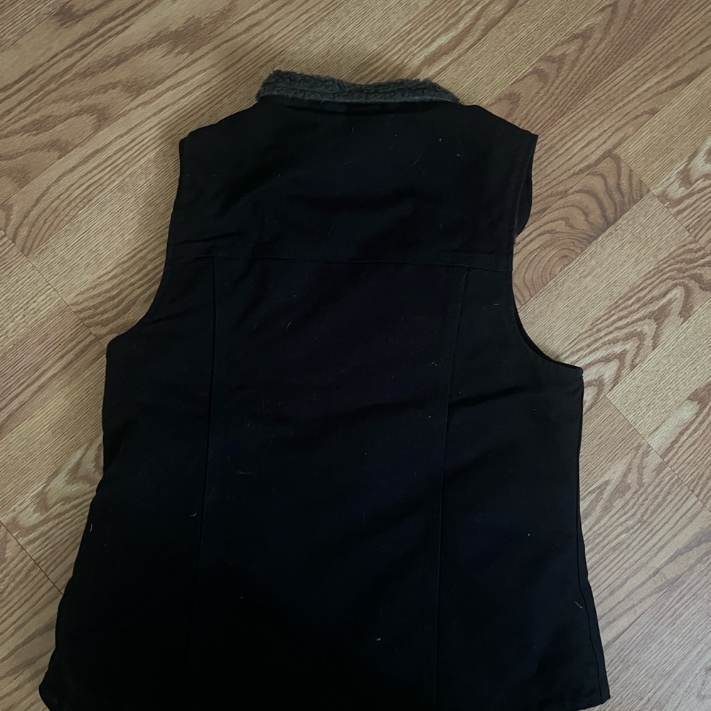 Carhartt Black Sherpa-Lined Vest - Picture 3 of 4